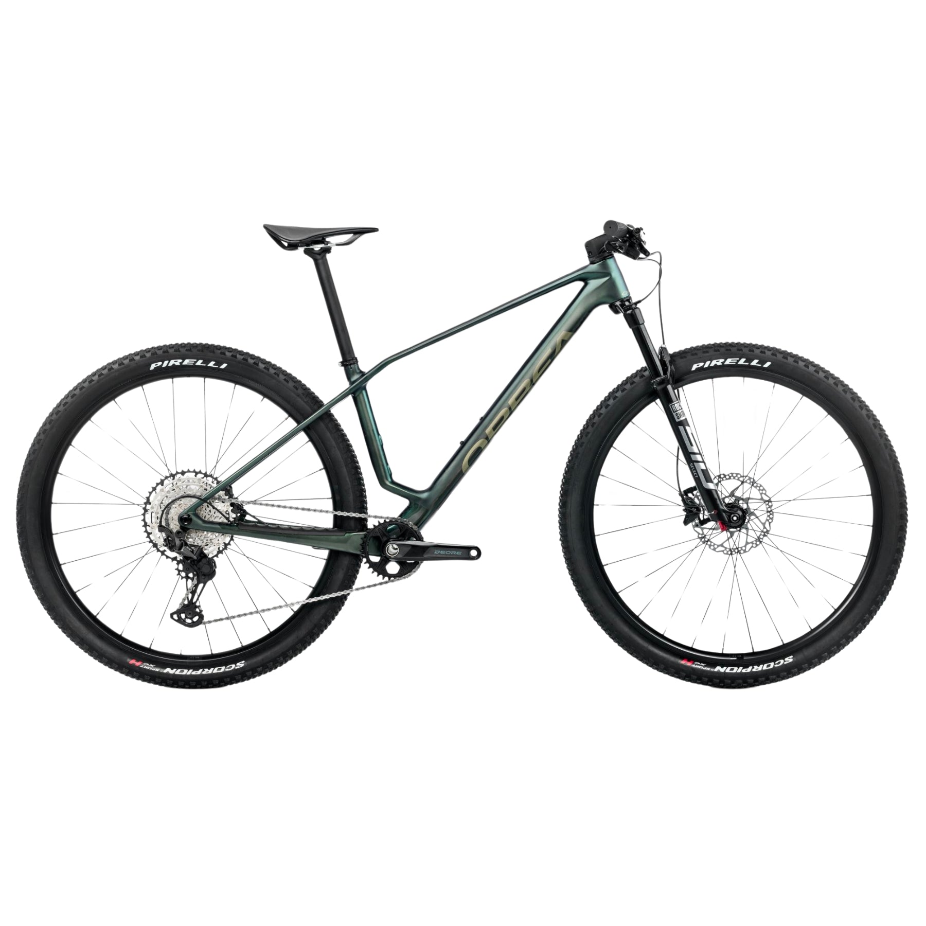 Orbea Alma M30 2025 Seaweed Carbon View JustVélo