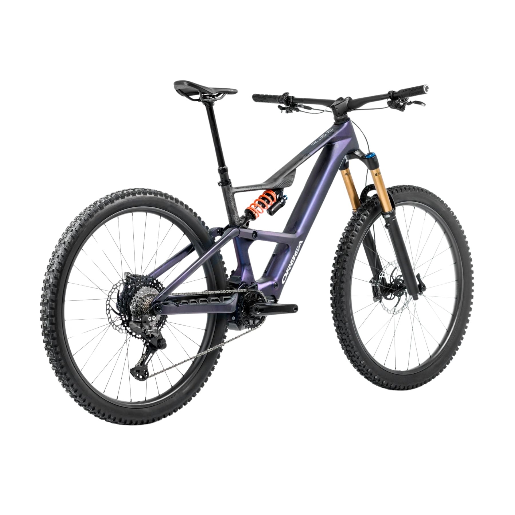 Orbea Rise SL M20 2025 Tanzanite Carbon View JustVélo