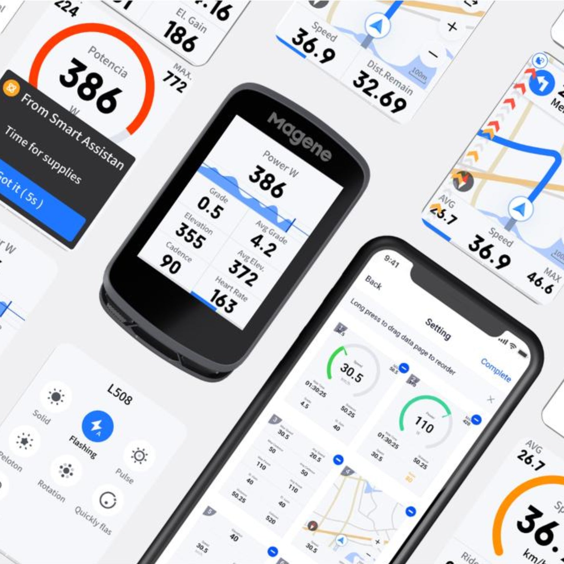 GPS Magene - C506 JustVélo